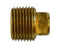 Brass 3/8 MPT Pipe Plug