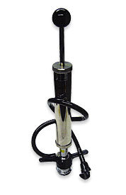 FT37PF: Picnic Tap with 8" Cylinder Pump, Plastic Wing Handle, Sankey "D" Probe