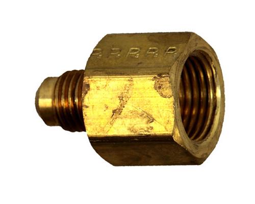 Brass 1/4 MFL X 3/8 FFL Adapter, 661FHD-4-6, 10462