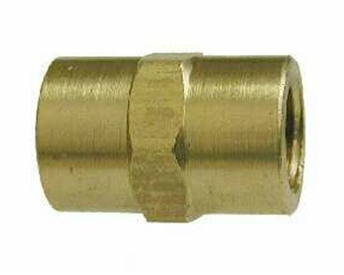 Brass 3/8 FPT Pipe Coupler, 28060L