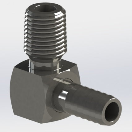 Stainless Steel MFL Tee with MPT