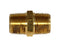 28215 : Brass 3/4 MPT Hex Pipe Nipple, E216P-12