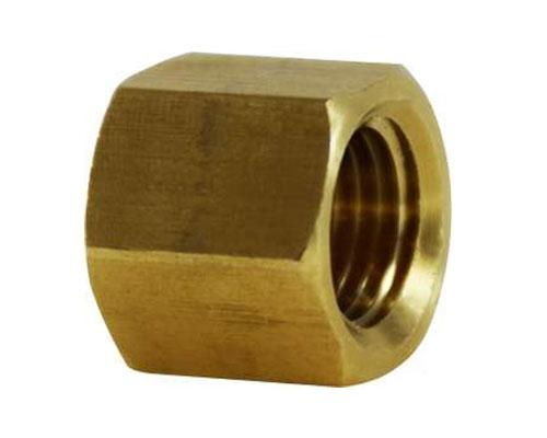 Brass 1/8 FPT Pipe Cap