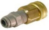 J6HT-12: 3/8 Tube X Garden Hose Swivel Connector