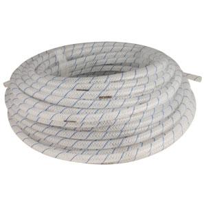 548WD-100: 1/4" I.D. 100' Clear Braided Vinyl Hose, .438" OD (uses clamp size 13.3)
