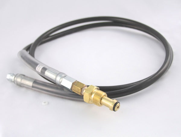 7000-6ANIT, High Pressure Hose Assembly, 6' Length, 1/4 Female Flare x CGA580 N2 Fitting
