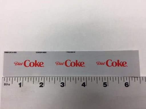 Diet Coke Syrup Line Marker