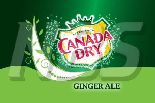 Canada Dry UF1 Back of Valve Decal