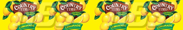 Country Time Lemonade Syrup Line Marker