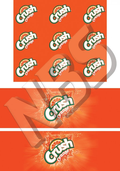 Crush Orange BIB Marker