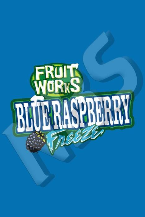 Fruit Works Blue Raspberry Sign UF1 Front Valve Decals — Tagged