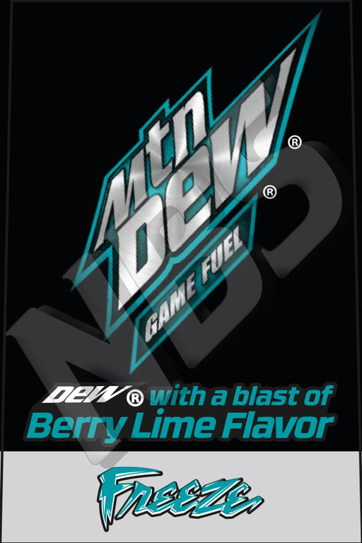 Mountain Dew UF1 Decal