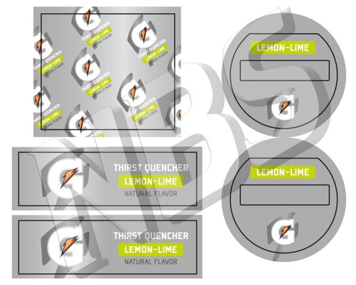 Gatorade Lemon Lime Flojet BIB Marker