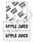 Generic Apple Juice BIB Marker
