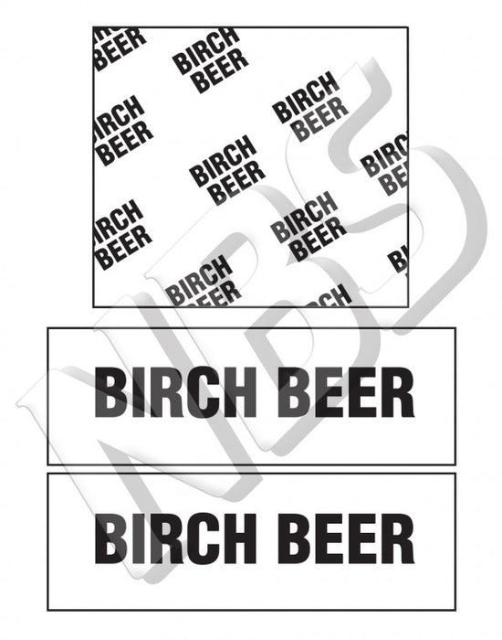 Generic Birch Beer BIB Marker