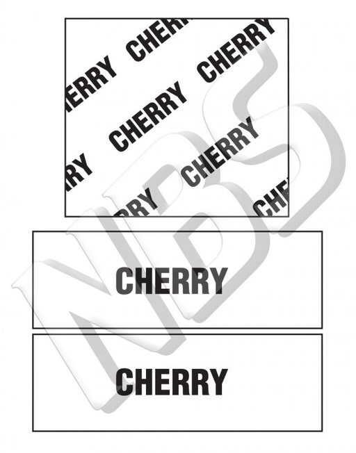 Generic Cherry BIB Marker