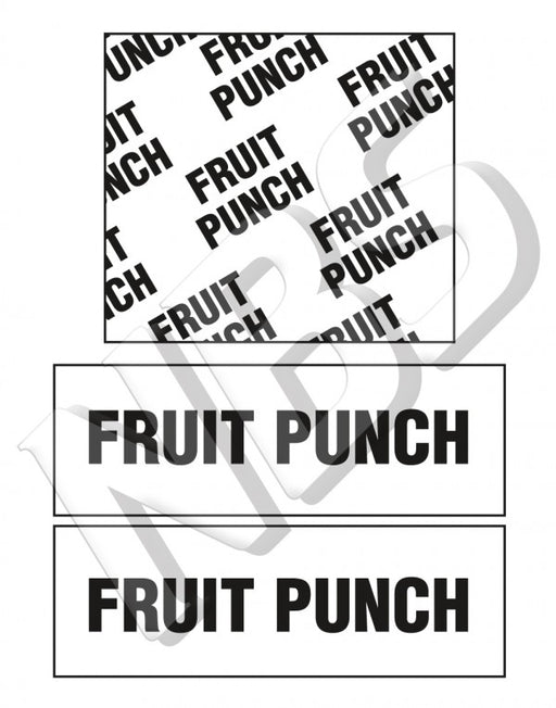 Generic Fruit Punch BIB Marker