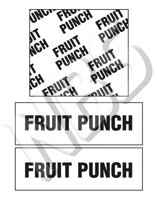 Generic Fruit Punch BIB Marker