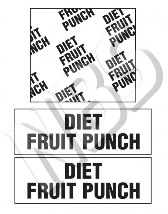 Generic Fruit Punch Diet BIB Marker