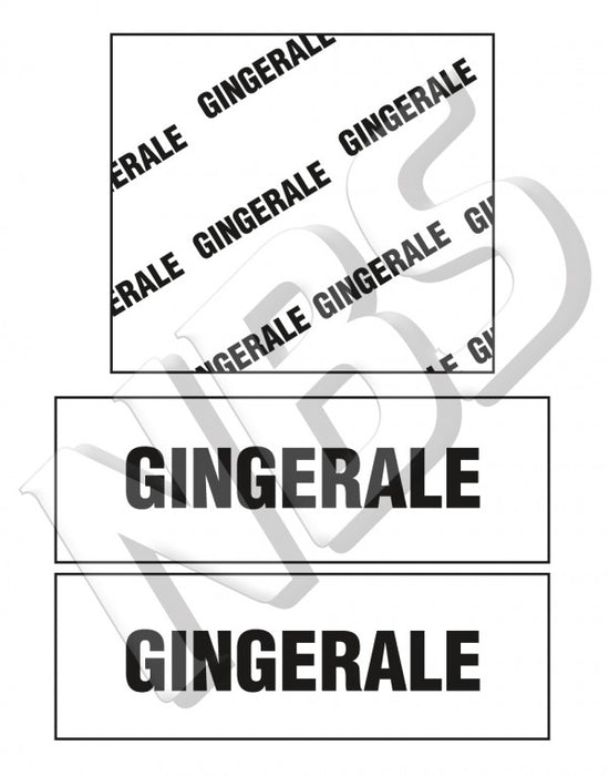 Generic Gingerale BIB Marker