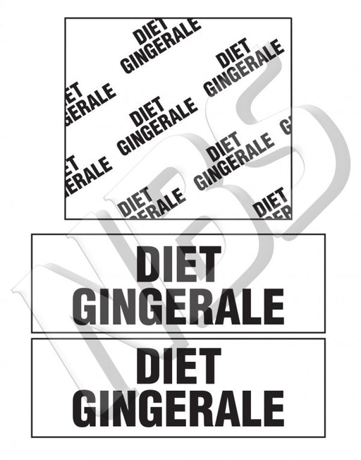 Generic Gingerale Diet BIB Marker