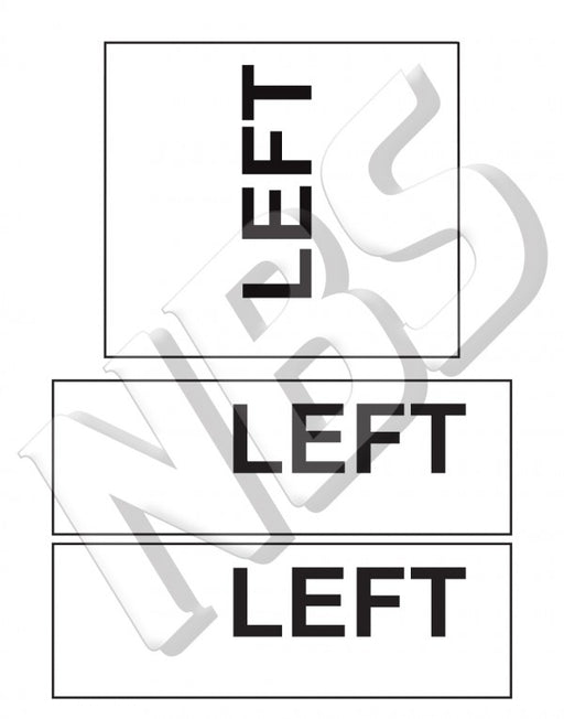 Generic Left BIB Marker