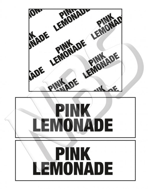 Generic Pink Lemonade BIB Marker