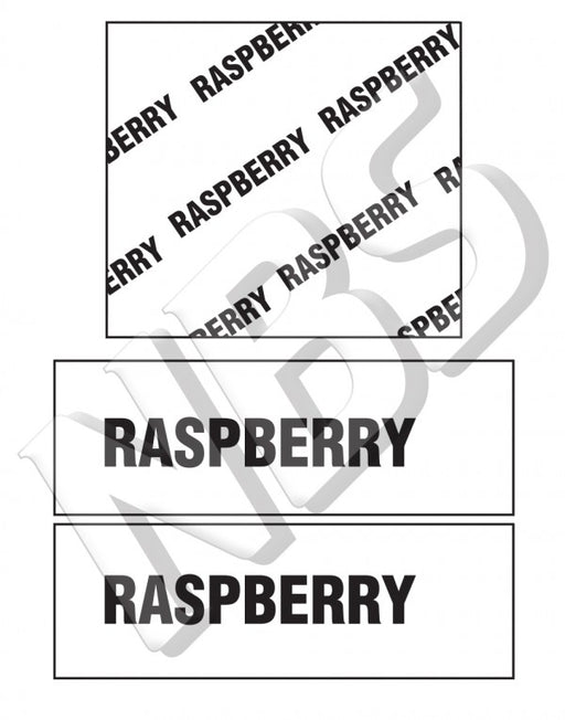 Generic Raspberry BIB Marker