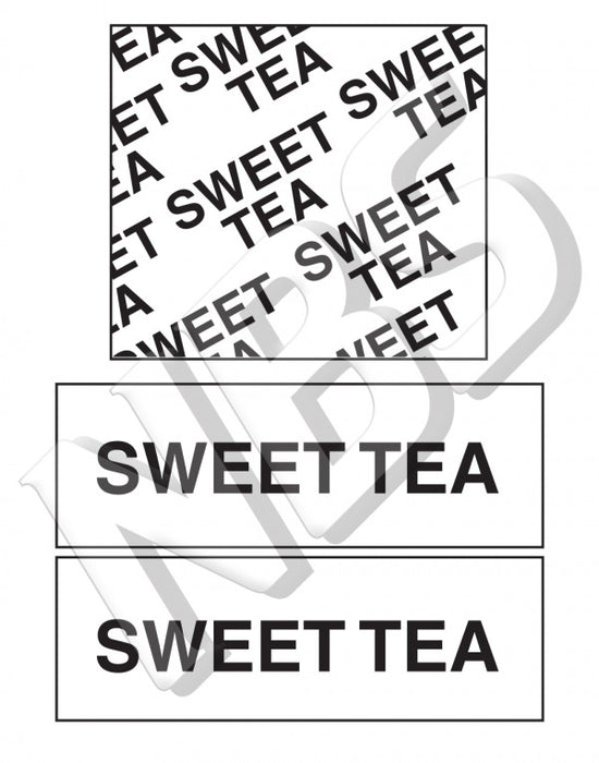 Generic Sweet Tea BIB Marker