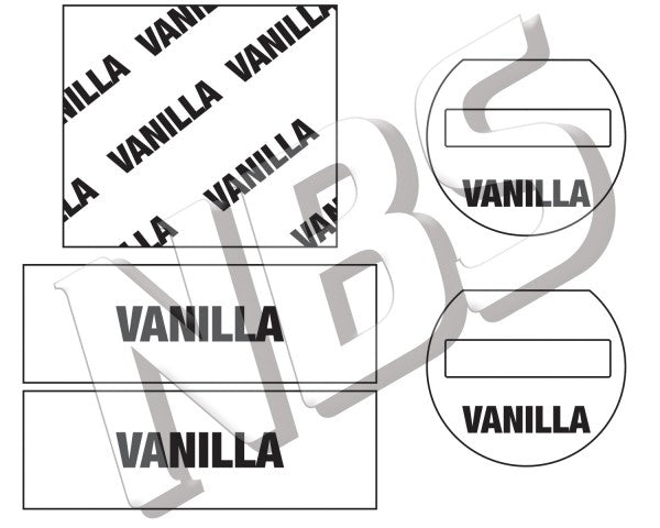 Generic Vanilla Flojet BIB Marker