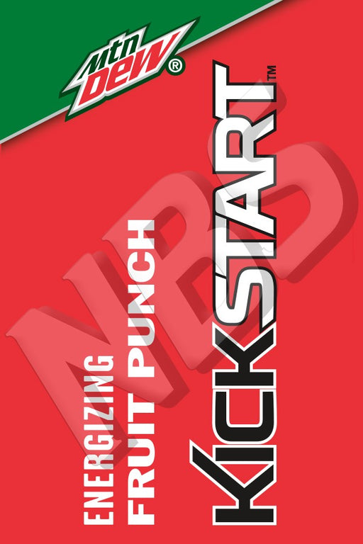 Mountain Dew Kickstart UF1 Decal