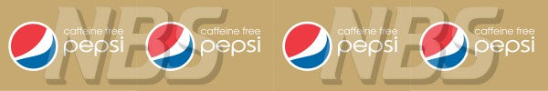 Pepsi Caffeine Free Syrup Line Marker