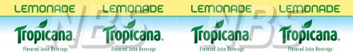 Tropicana Lemonade Syrup Line Marker