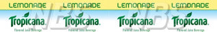 Tropicana Lemonade Syrup Line Marker