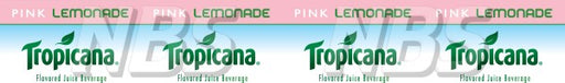 Tropicana Pink Lemonade Syrup Line Marker