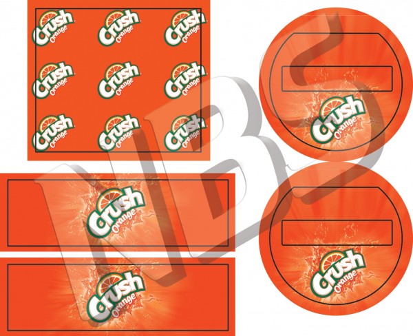 Crush Orange Flojet BIB Marker