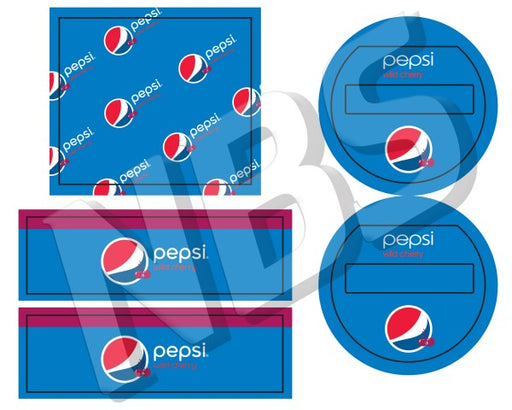 Pepsi Wild Cherry Flojet BIB Marker