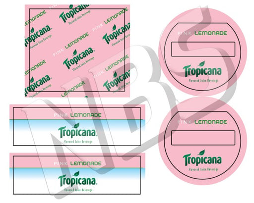 Tropicana Pink Lemonade Flojet BIB Marker