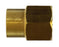 Brass 3/8 FPT X 1/4 FPT Reducing Coupler, 208P-6-4, 28183