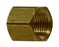 Brass 3/8 FPT Pipe Cap