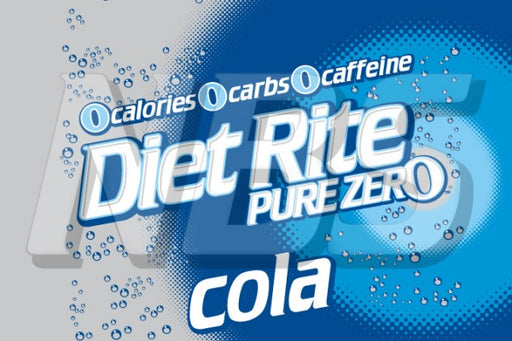 Diet Rite UF1 Back of Valve Decal