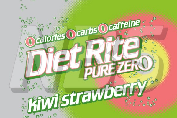 Diet Rite UF1 Back of Valve Decal