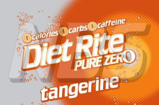 Diet Rite UF1 Back of Valve Decal