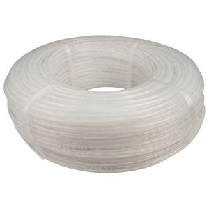 550BT-500: 0.380" I.D. 500' Translucent Non Braided Barrier Hose, .500" OD(uses clamp size 14.5)