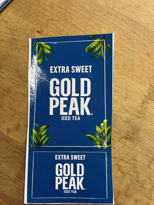 Gold Peak Southern Sweet Iced Tea LEV Decal