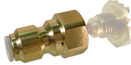 John Guest Female Flare Connector Brass